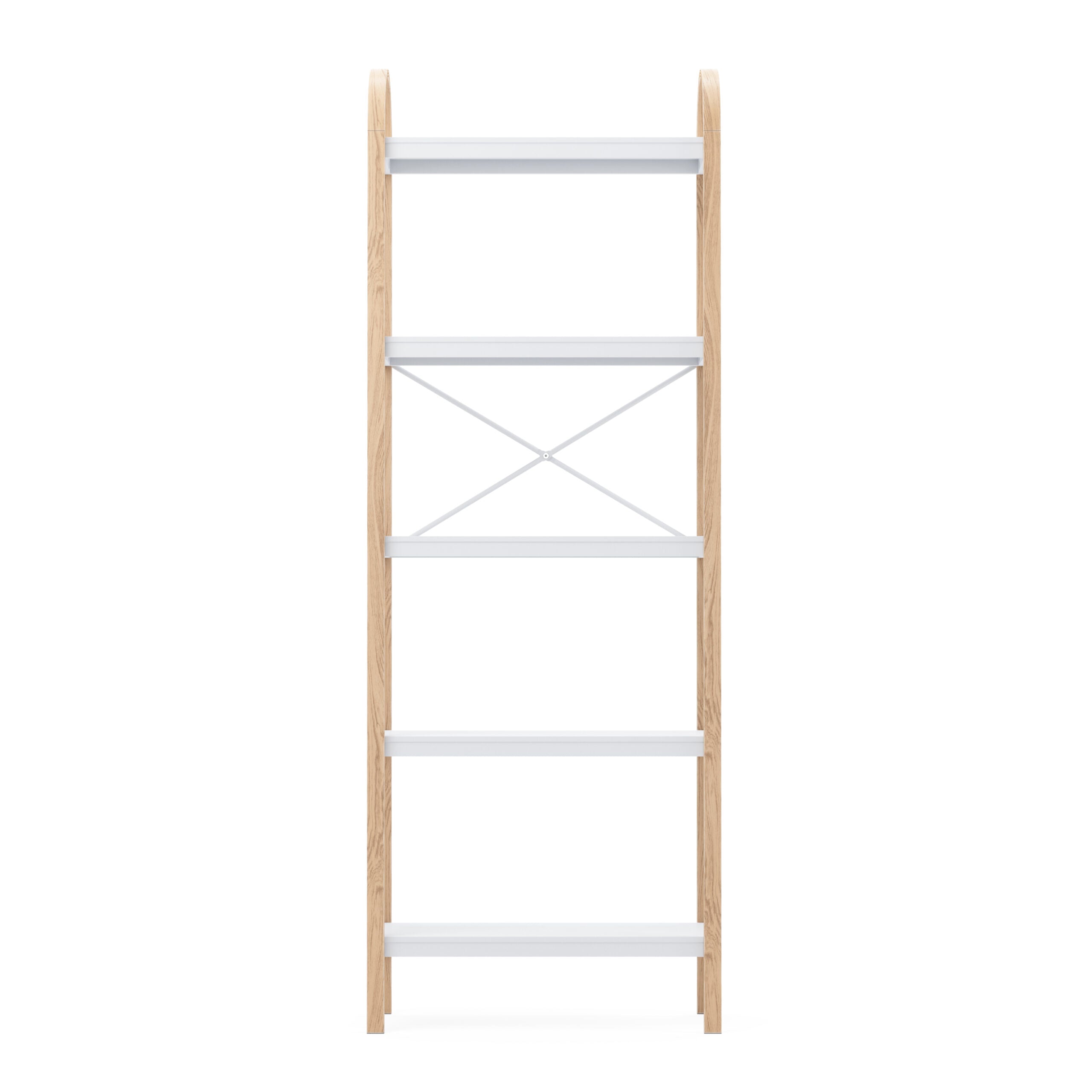 Umbra Bellwood Freestand Shelf 5 Tier White&Natura