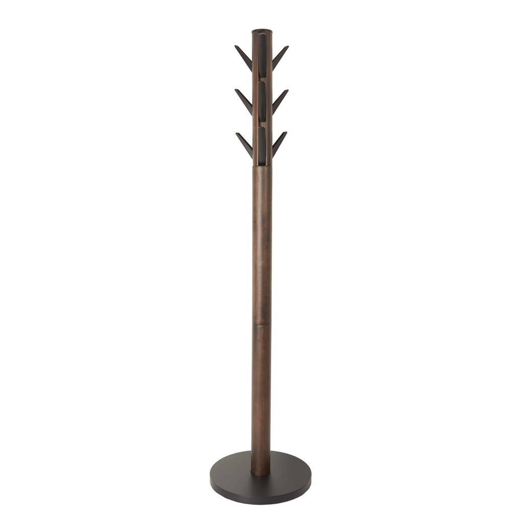 Umbra Flapper Coat Rack Black And Walnut
