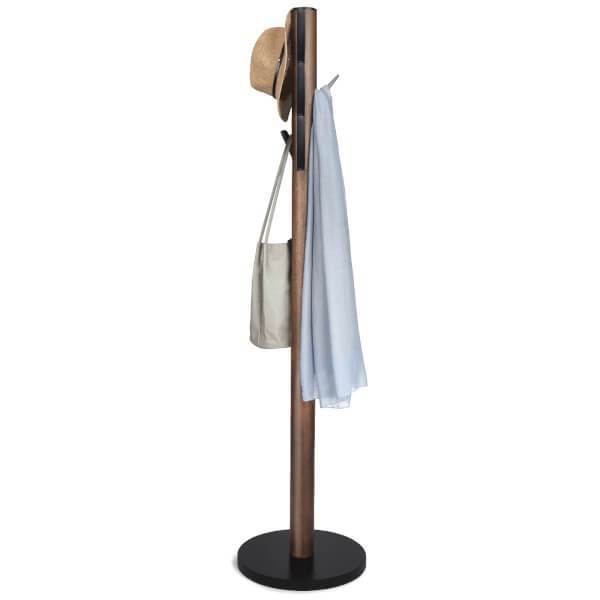 Umbra Flapper Coat Rack Black And Walnut