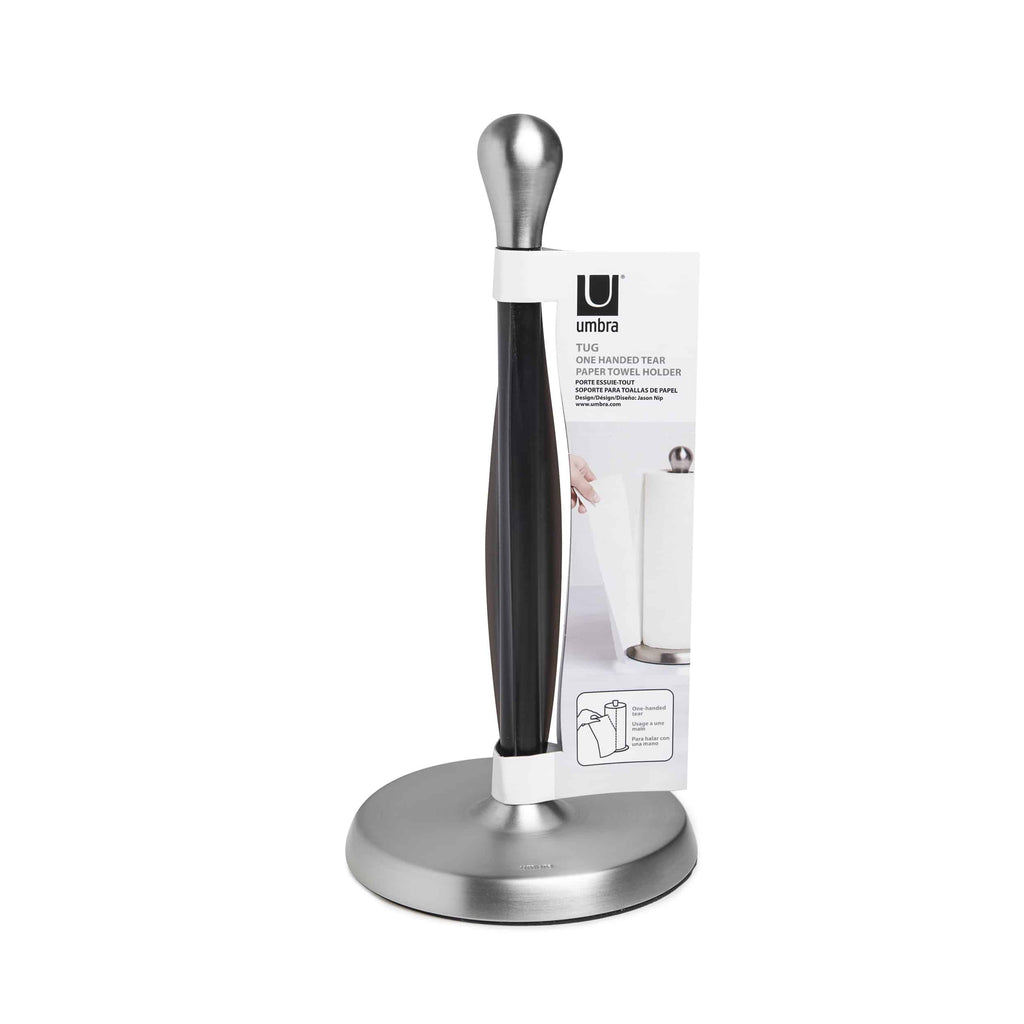 Umbra Tug Paper Towel Holder Smoke