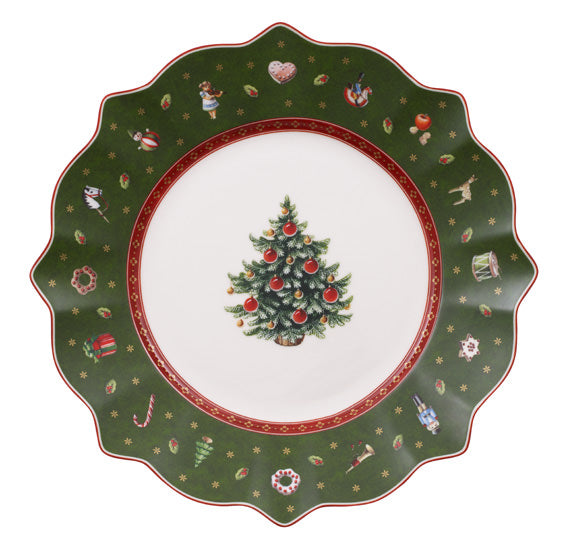 Toy's Delight Salad Plate Green