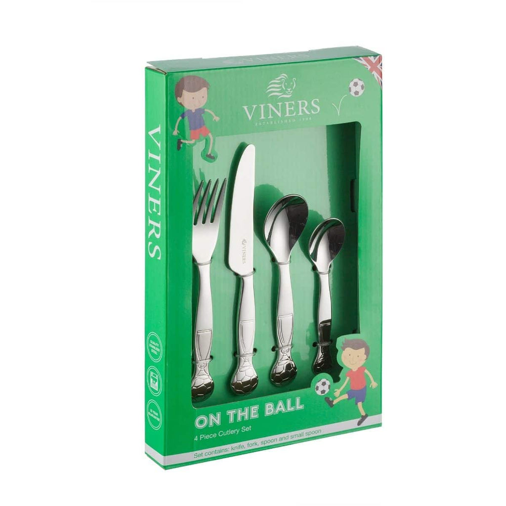 Viners On The Ball Kids Cutlery Set 4 Piece