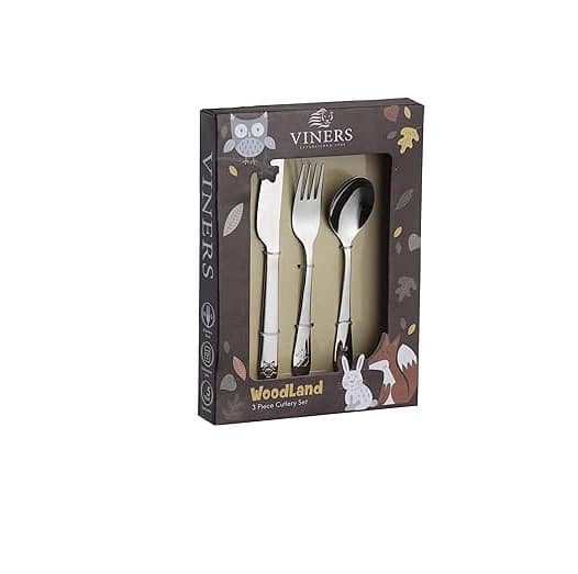 Viners Kids Cutlery Woodlands 3 Piece