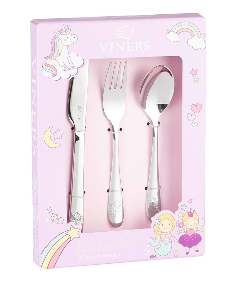 Viners Kids Cutlery Enchanted 3 Piece