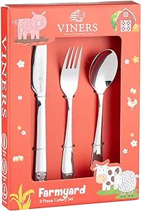 Viners Kids Cutlery Farmyard 3 Piece