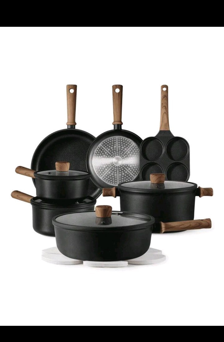 Cookware Set Titanium Non-Stick Pan
