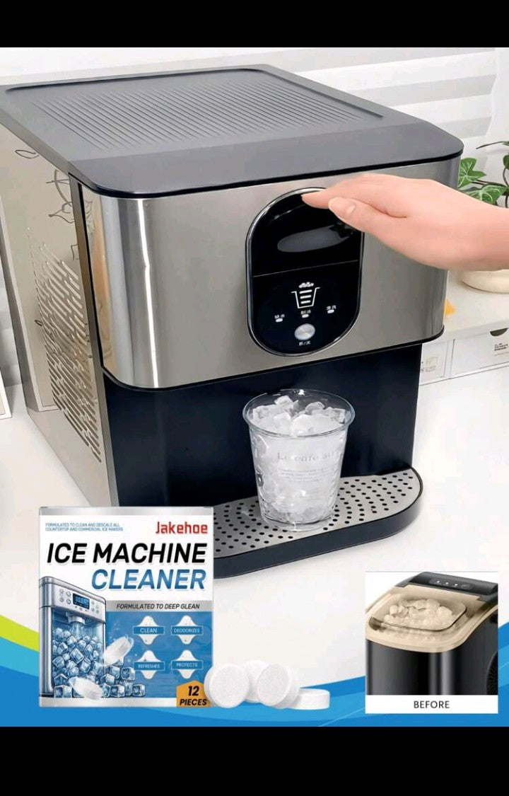 12 Pcs Ice Maker Cleaning Tablets