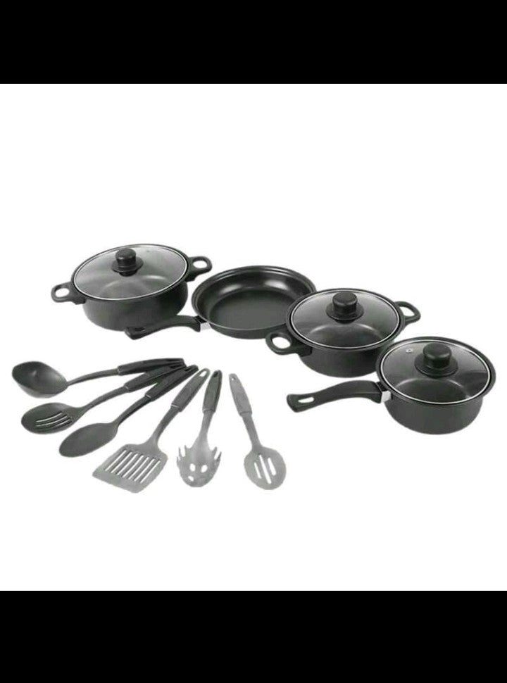 13pcs Ceramic Pot And Frying Pan Set