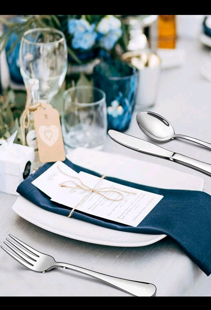 16pcs Stainless Steel Cutlery