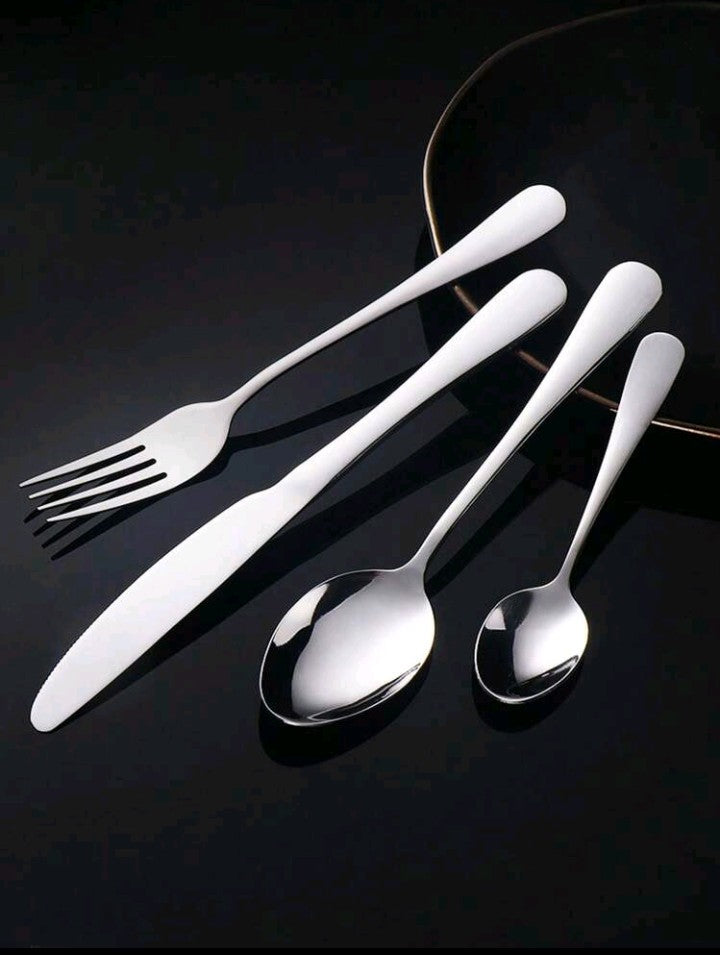 16pcs Stainless Steel Cutlery