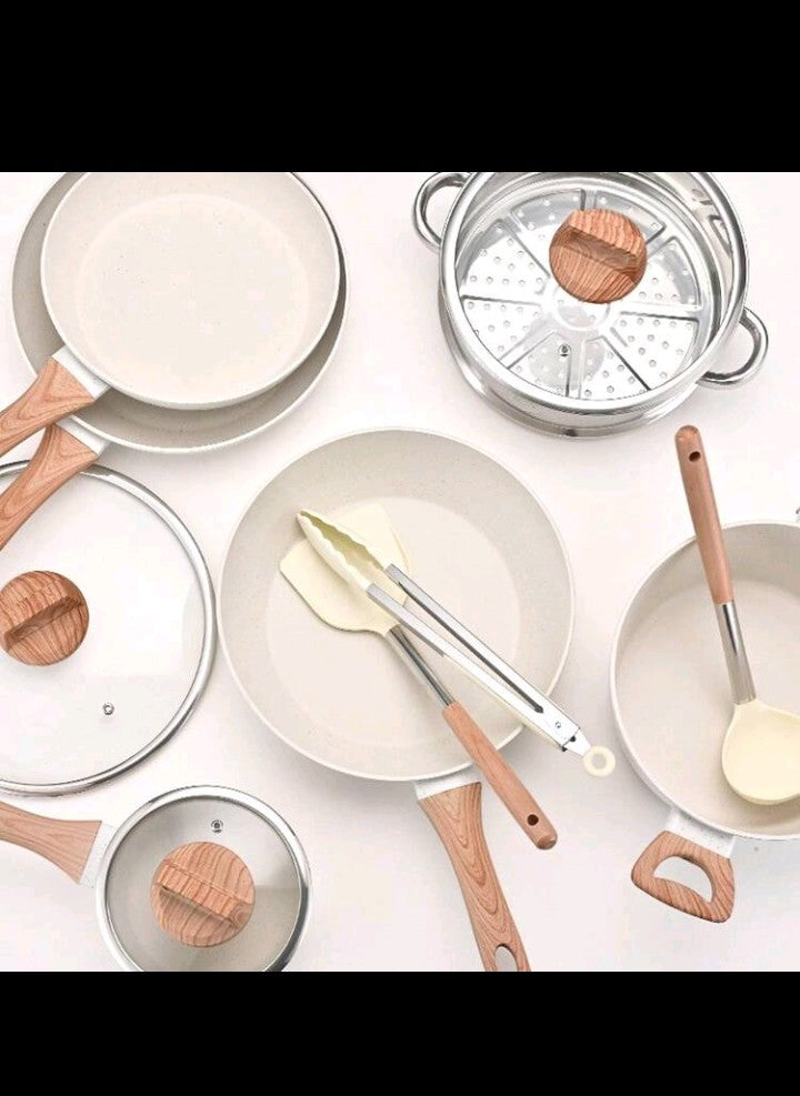 A Set Of Non Stick Cookware