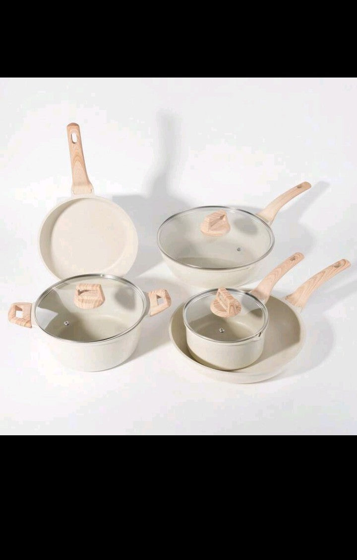 A Set Of Non Stick Cookware