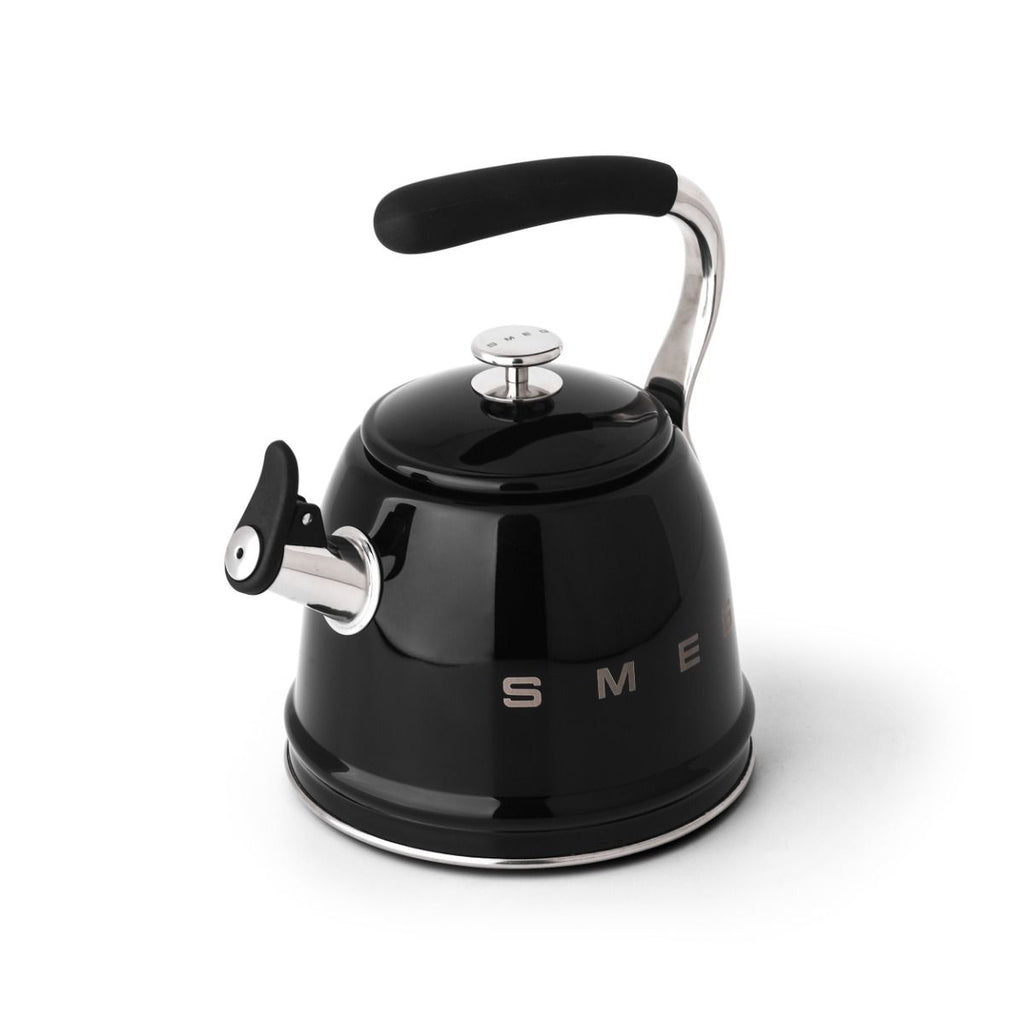 Smeg Whistling Kettle Black