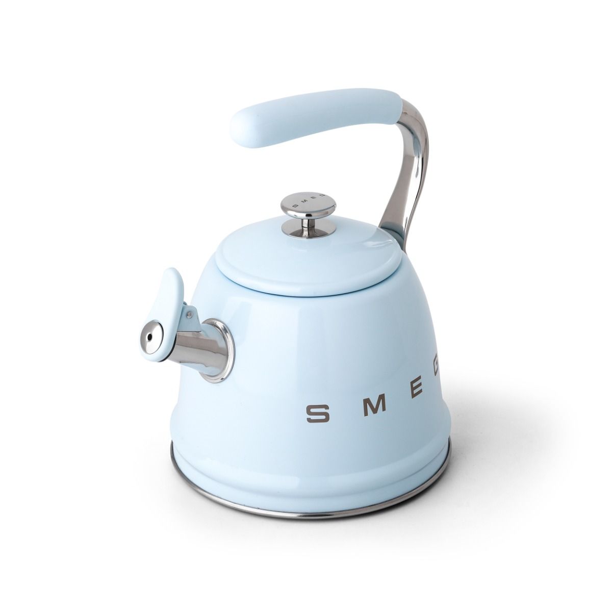Smeg Whistling Kettle Pastel Blue