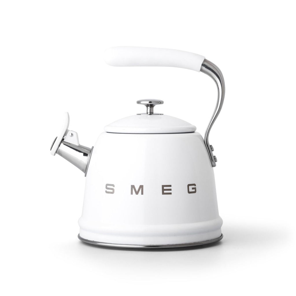 Smeg Whistling Kettle White