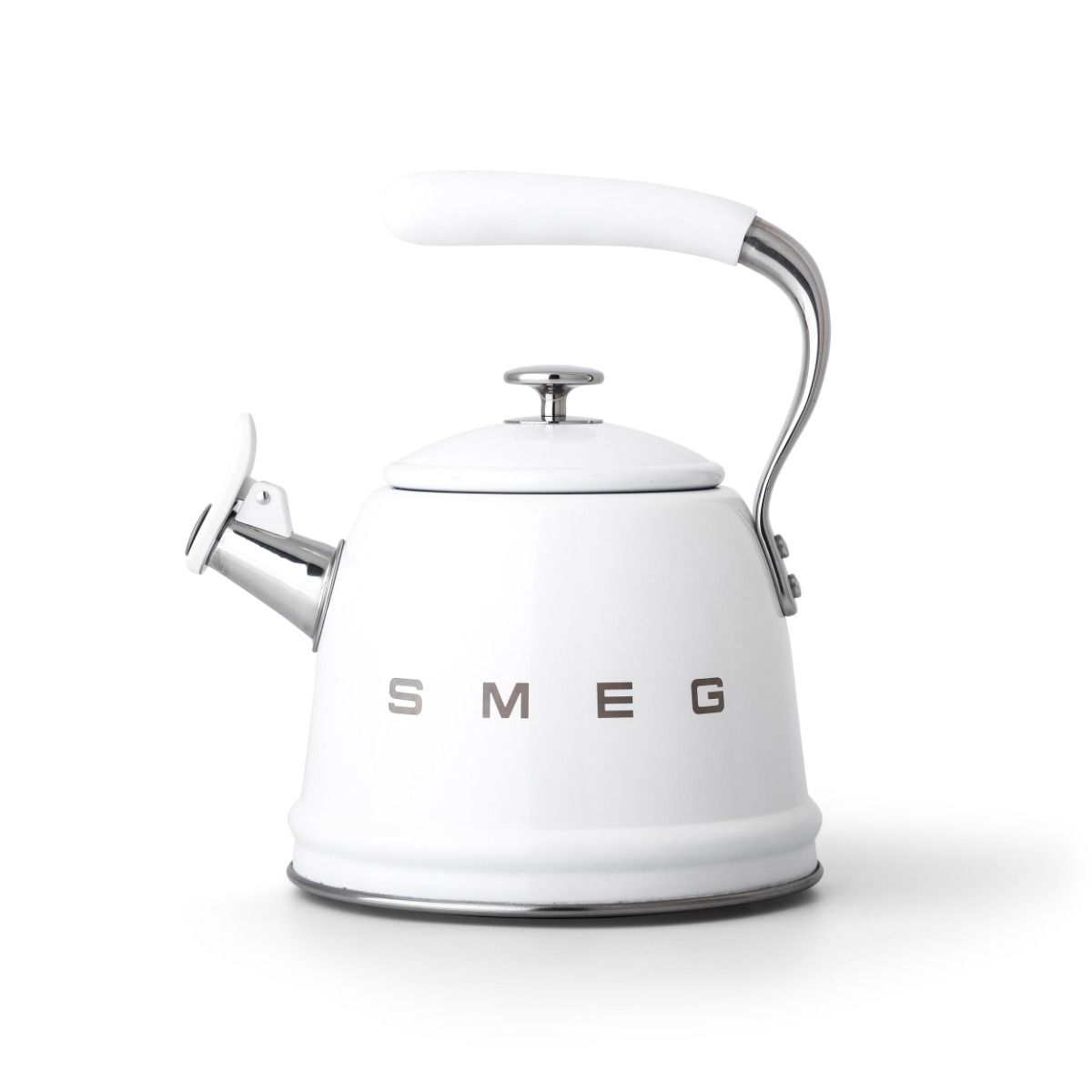 Smeg Whistling Kettle White